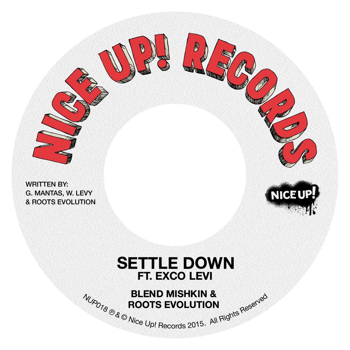Settle Down (feat. Exco Levi) - Single by Blend Mishkin & Roots Evolution album cover