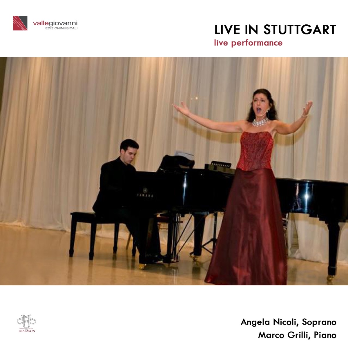 Live in Stuttgart by Marco Grilli, Francesco Marino & Angela Nicoli album cover