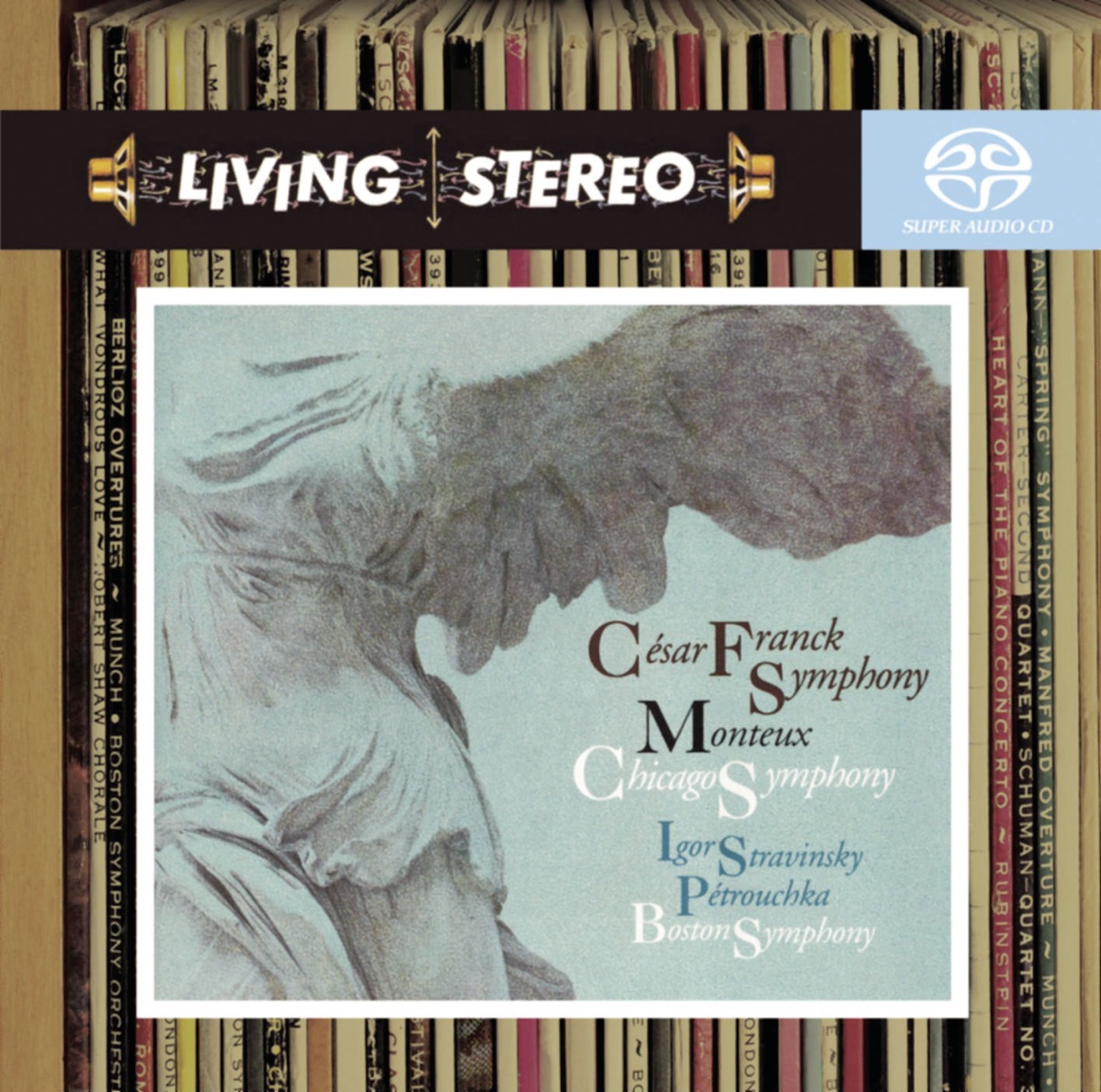 Franck: Symphony in D Minor - Stravinsky: Petrouchka by Pierre Monteux album cover