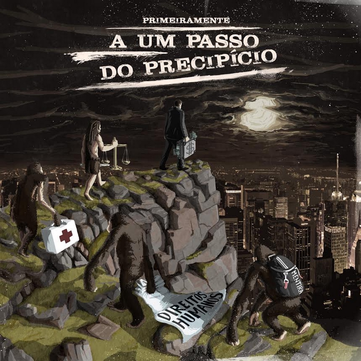 A um Passo do Precipício by PrimeiraMente album cover