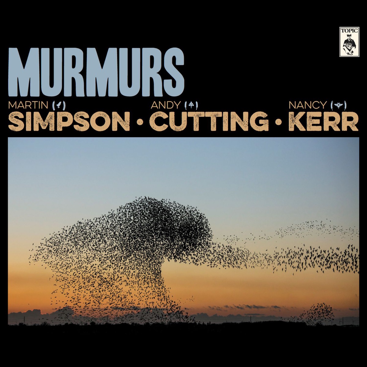 Murmurs (Deluxe Edition) by Andy Cutting, Nancy Kerr & Martin Simpson album cover