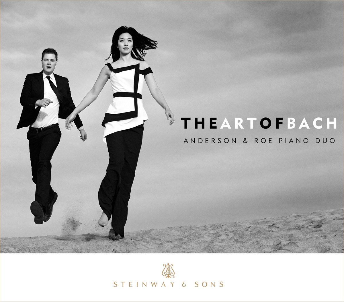 The Art of Bach by Anderson & Roe Piano Duo album cover