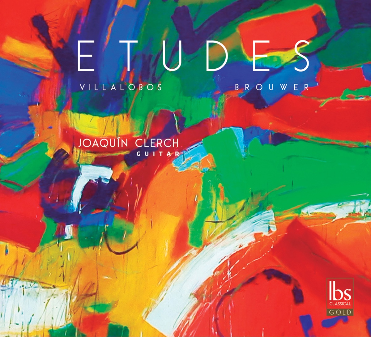 Villa-Lobos & Brouwer: Etudes by Joaquín Clerch album cover