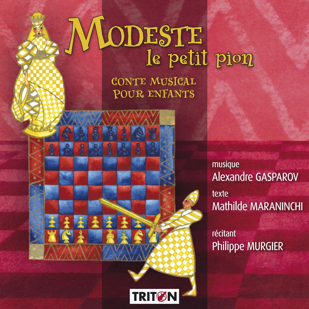 Alexandre Gasparov: Modeste le petit pion by Philippe Murgier, Jean-Marc Phillips-Varjabédian, Catherine Montier & Alexandre Gasparov album cover