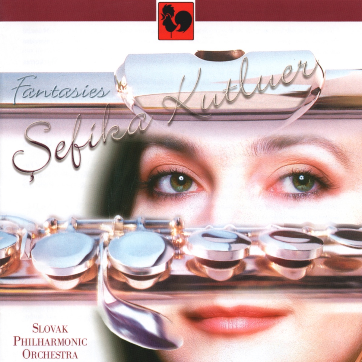 Fauré - Bach - Rachmaninoff - Doppler: Fantasies for Flute & Orchestra by Şefika Kutluer, Slovak Philharmonic Orchestra & Bystrik Rezucha album cover