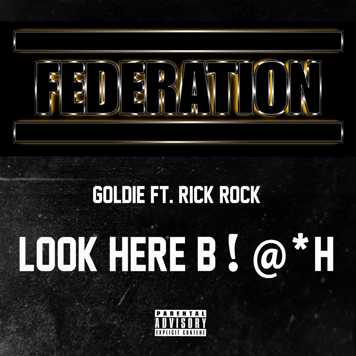 Look Here B!@*H (feat. Rick Rock) - Single by Goldie Gold album cover