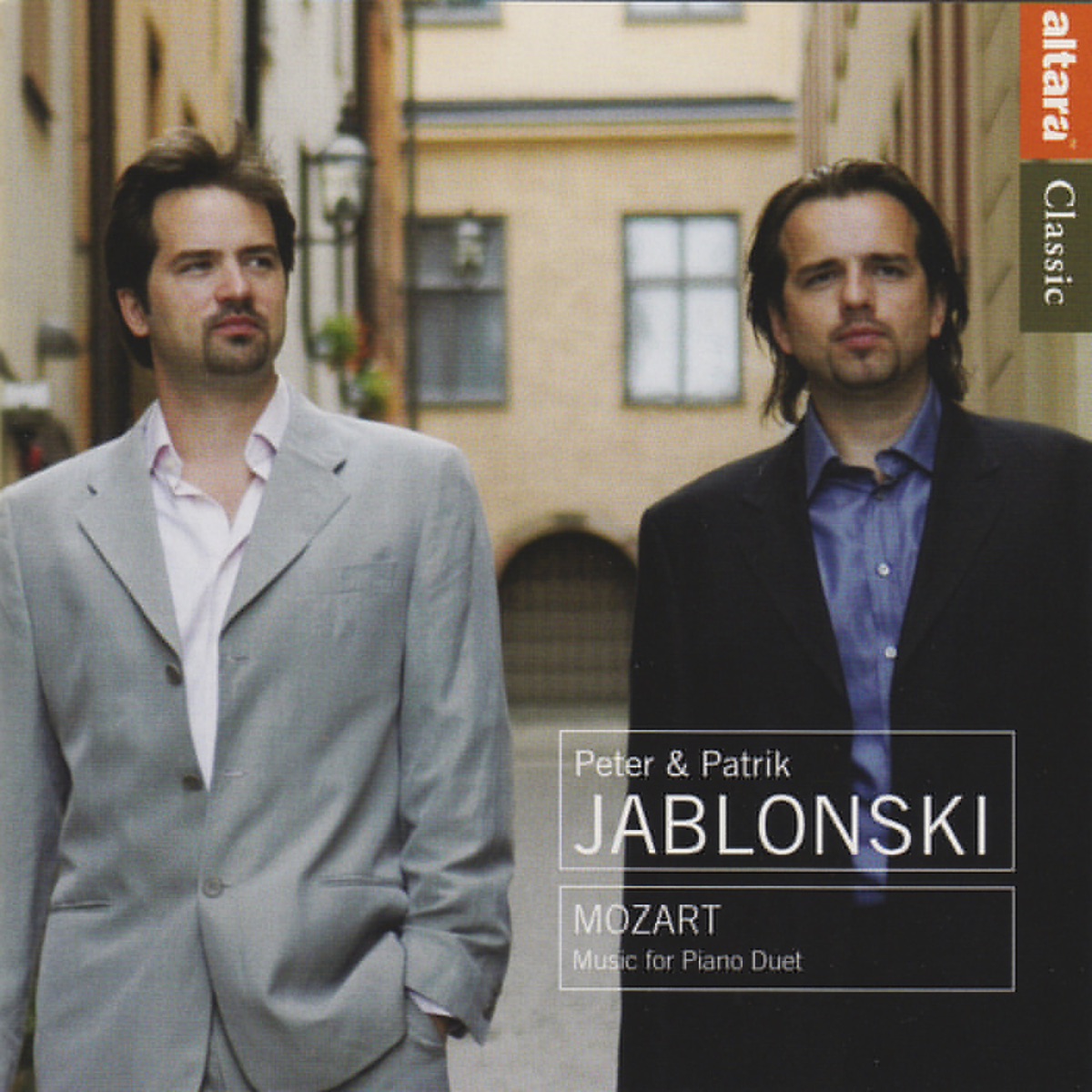 Mozart: Music for Piano Duet by Peter Jablonski & Patrik Jablonski album cover
