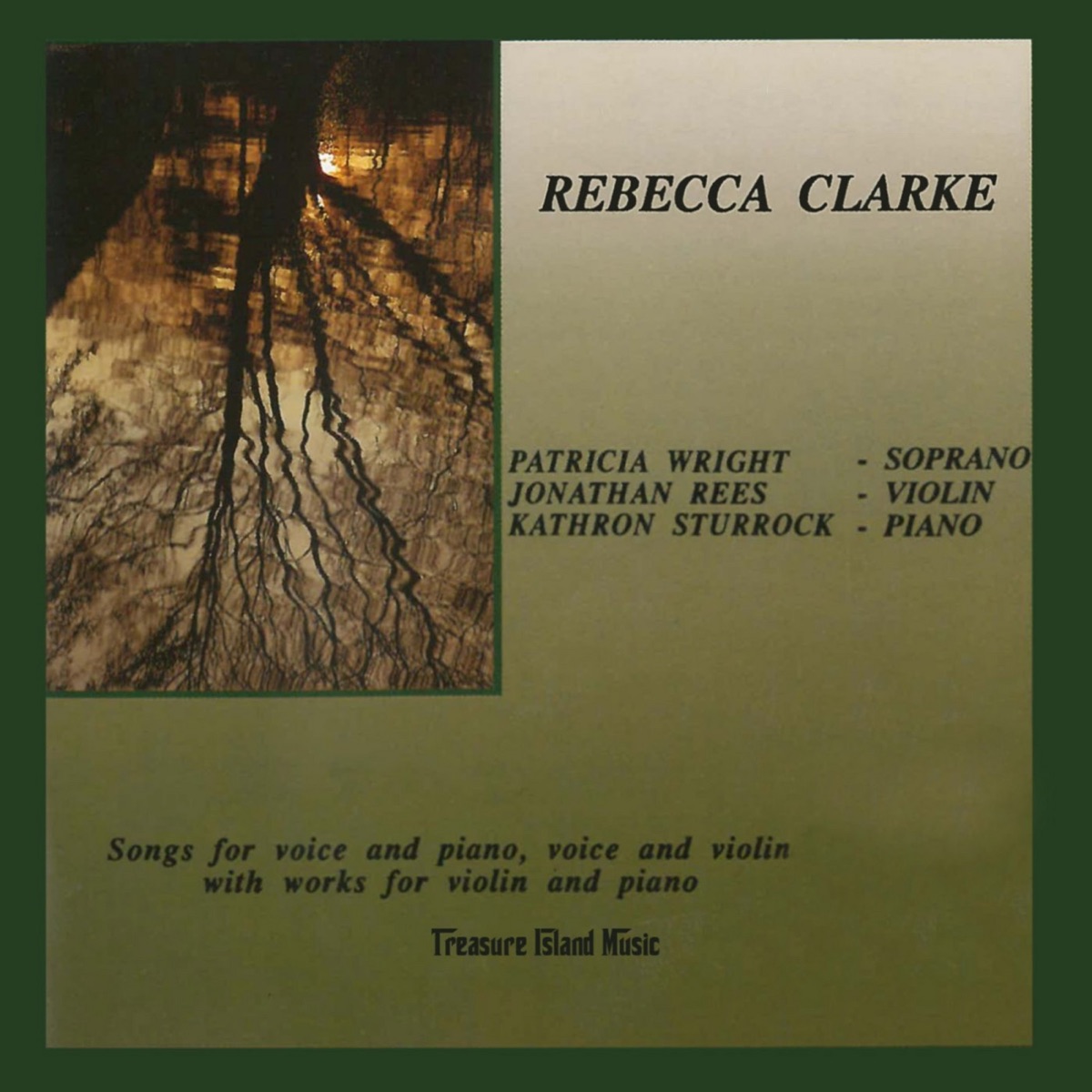 Rebecca Clarke by Jonathan Rees, Patricia Wright & Kathron Sturrock album cover