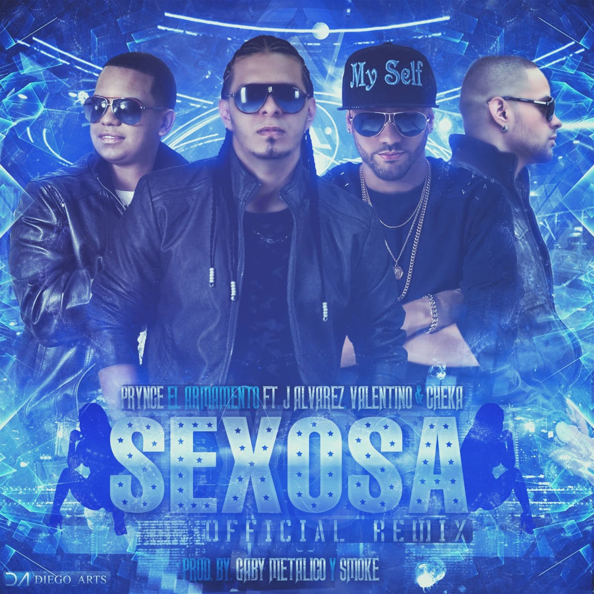 Sexosa (feat. J Alvarez, Cheka & Valentino) [Reggaeton Remix] - Single by Prynce El Armamento Lirical album cover
