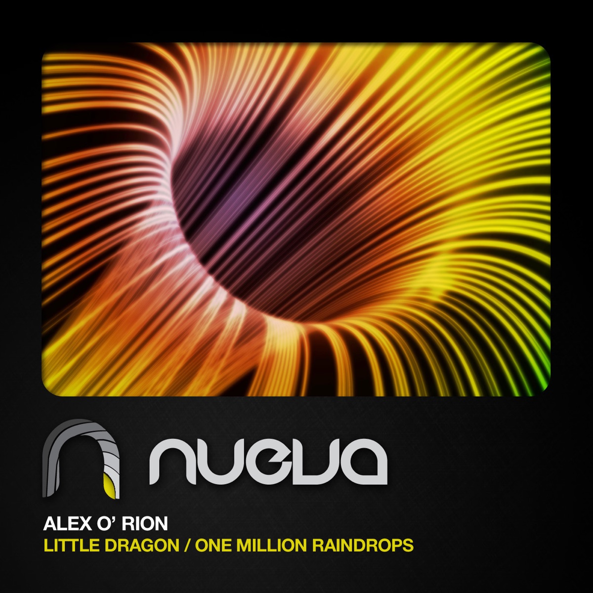 Little Dragon / One Million Raindrops - Single by Alex O'Rion album cover