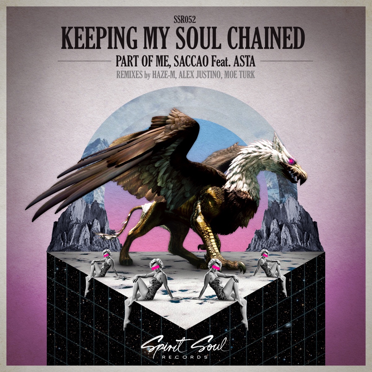 Keeping My Soul Chained (feat. Asta) - EP by Saccao & Part Of Me album cover