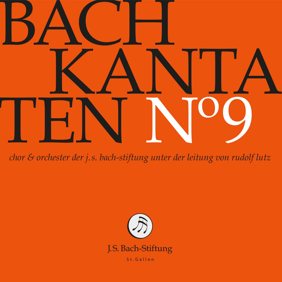 J.S. Bach: Cantatas, Vol. 9 by Alex Potter, Chor der J.S. Bach-Stiftung, Orchester der J.S. Bach-Stiftung, Gerlinde Sämann, Julia Neumann, Johannes Kaleschke, Stephan MacLeod, Bernhard Berchtold, Claude Eichenberger, Fabrice Hayoz & Rudolf Lutz album cover