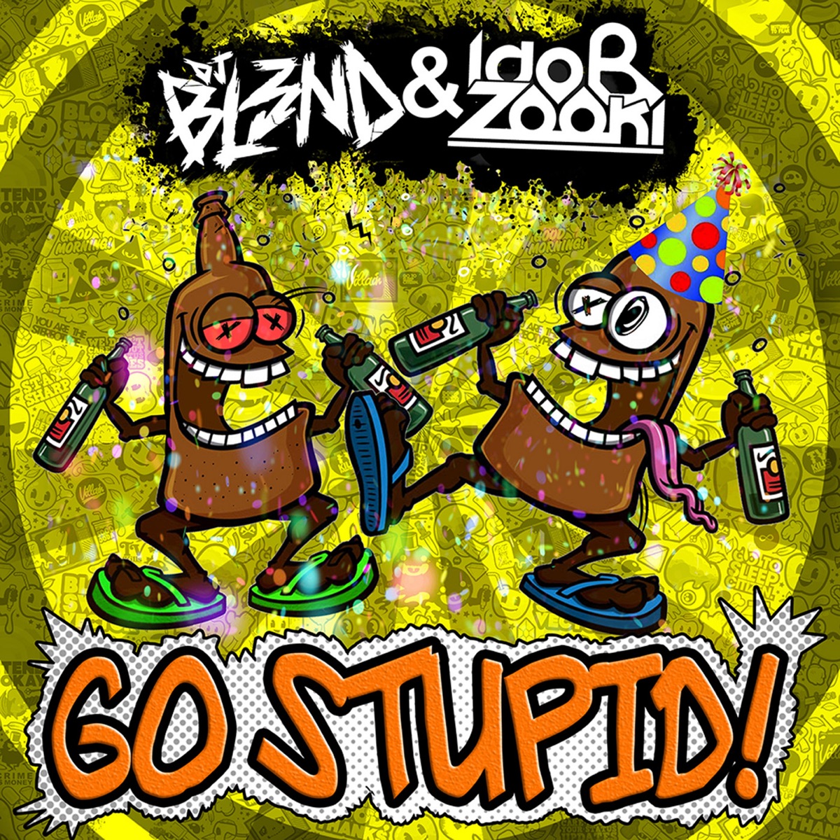 Go Stupid (Radio Edit) - Single by DJ Bl3nd & Ido B Zooki album cover