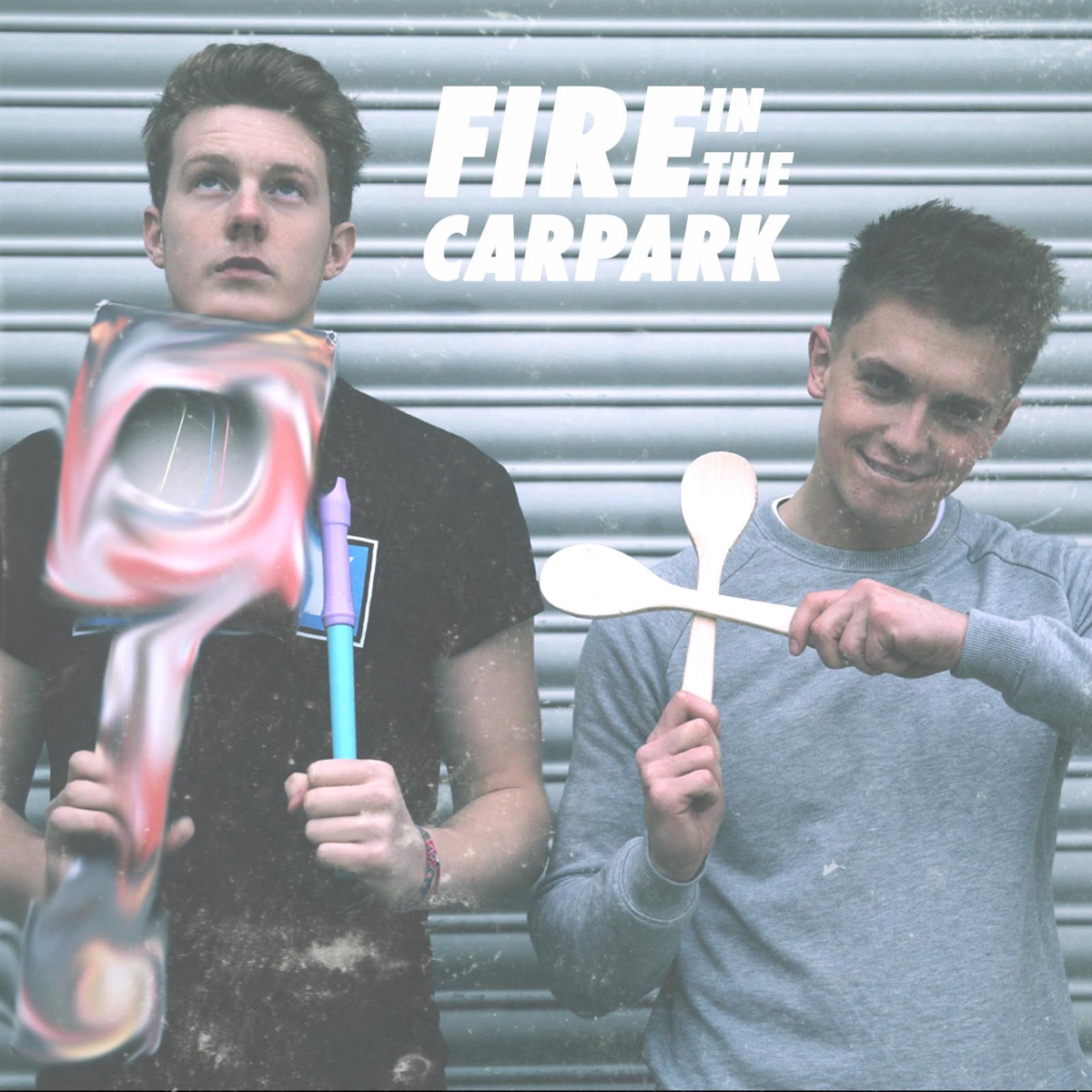 Fire in the Car Park - Single by Joe Weller & Luke Martin album cover