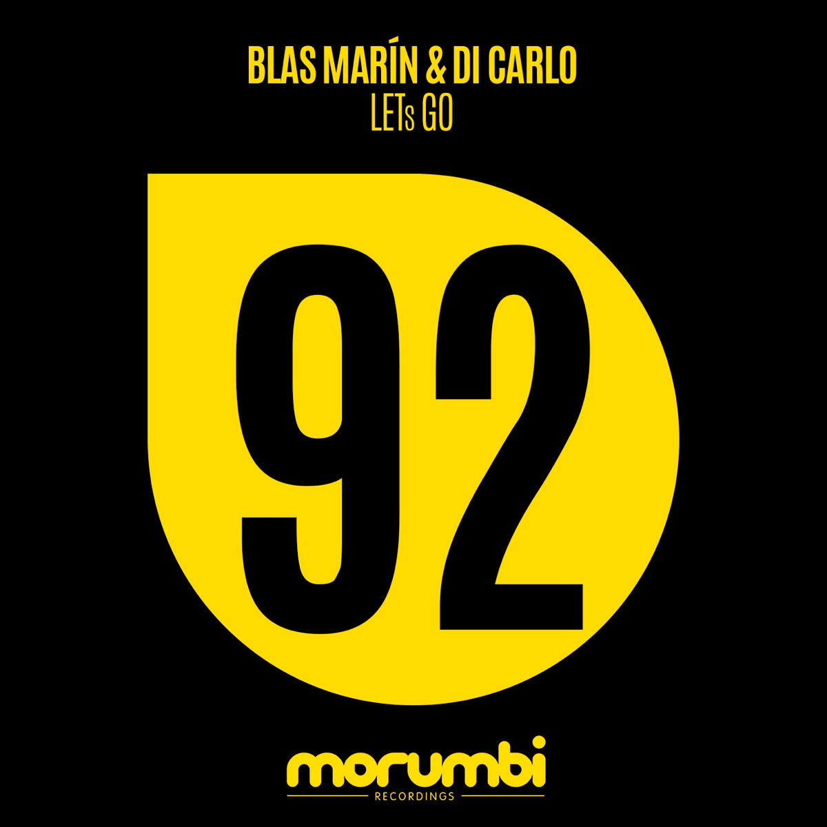 Lets Go - Single by Blas Marin & Di Carlo album cover