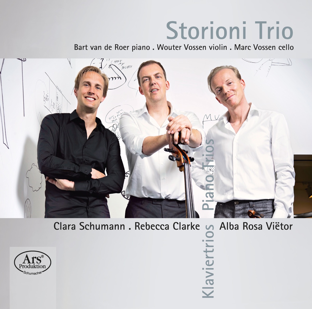 Piano Trios by Storioni Trio album cover
