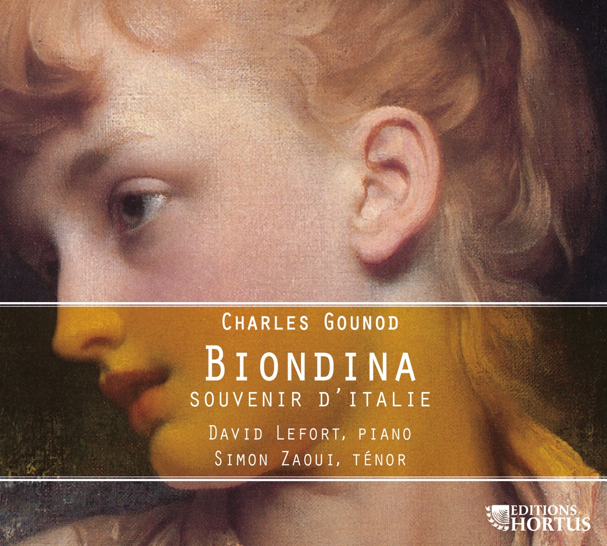 Gounod: Biondina (Souvenir d'Italie) by David Lefort & Simon Zaoui album cover