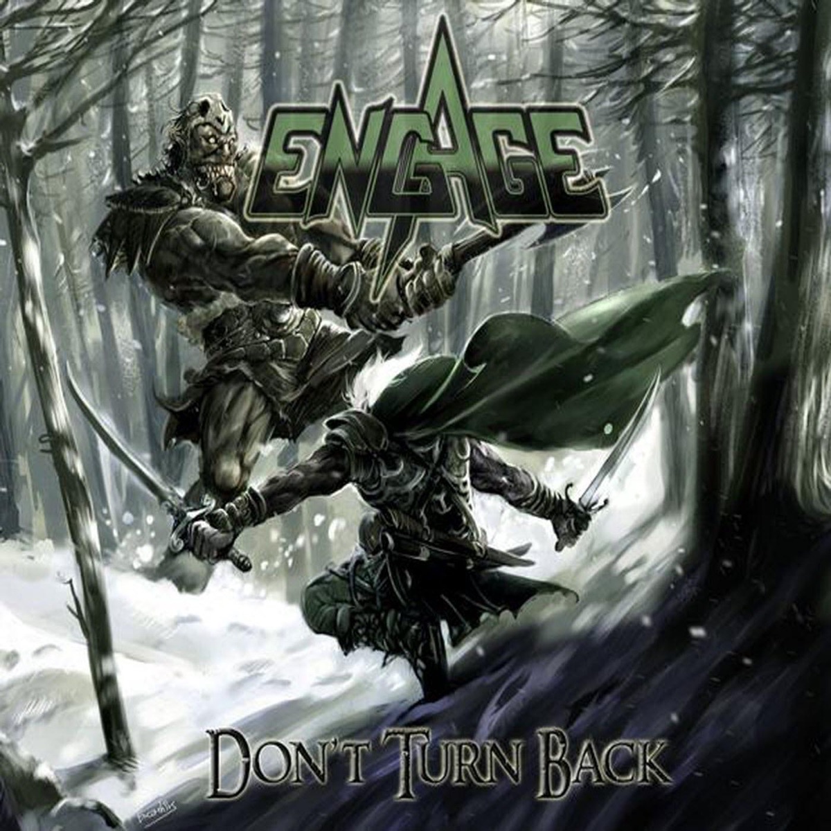 Don't Turn Back (Deluxe Edition) by Engage album cover