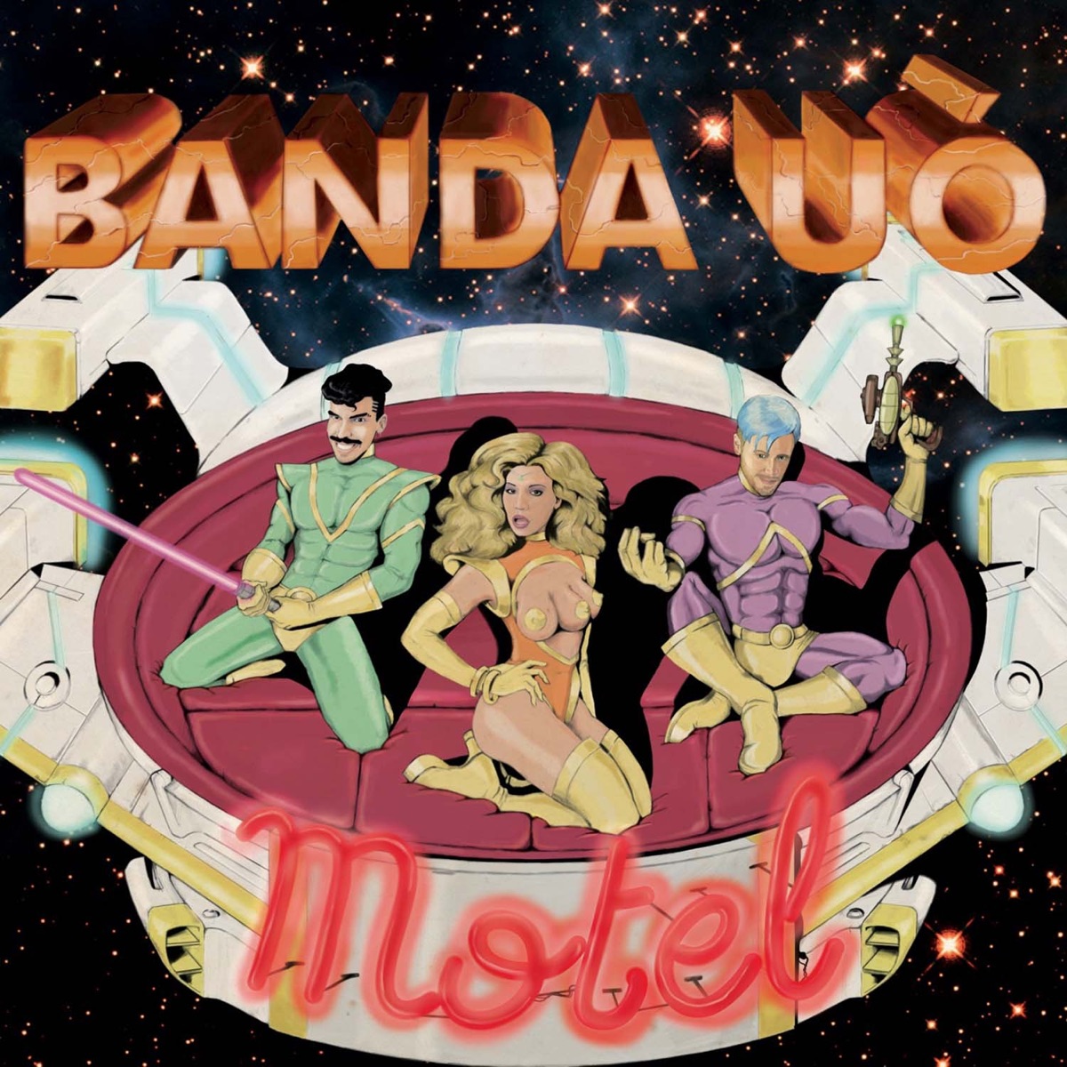 Motel by Banda Uó, Mateus Carrilho & Candy Mel album cover