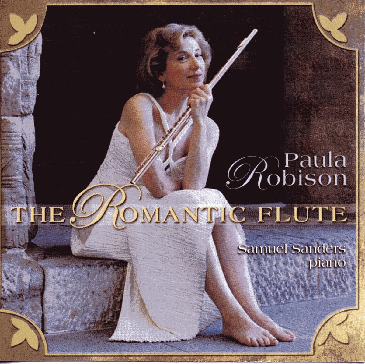 The Romantic Flute by Paula Robison & Samuel Sanders album cover