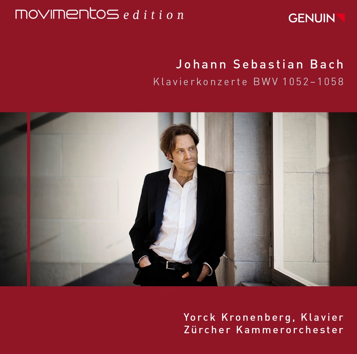 J.S. Bach: Piano Concertos, BWV 1052-1058 by Yorck Kronenberg & Zürcher Kammerorchester album cover