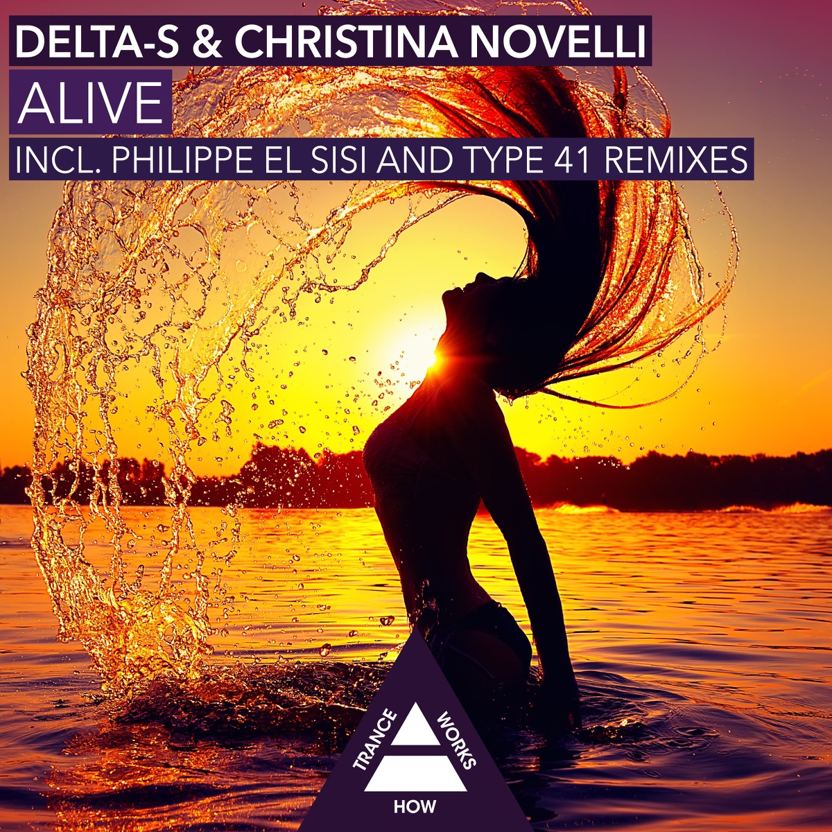 Alive by Delta-S & Christina Novelli album cover