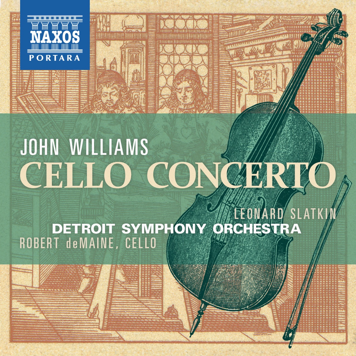 Williams: Cello Concerto - EP by Robert deMaine, Detroit Symphony Orchestra & Leonard Slatkin album cover