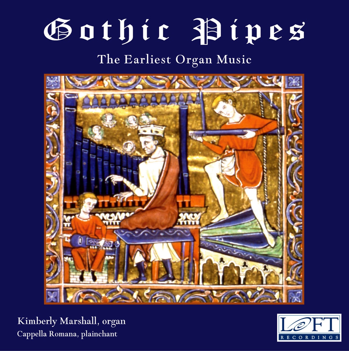 Gothic Pipes by Kimberly Marshall & Cappella Romana album cover