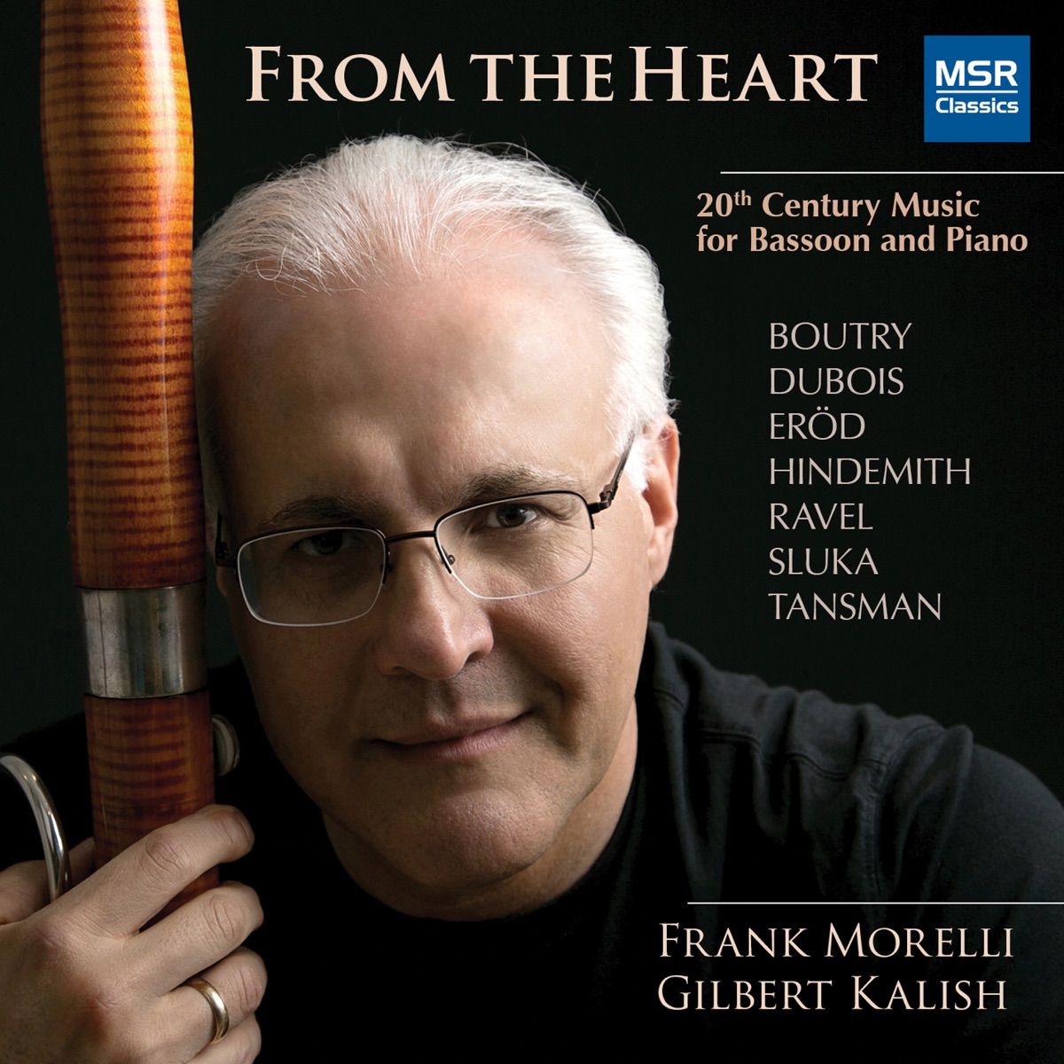 From the Heart: 20th Century Music for Bassoon and Piano by Frank Morelli & Gilbert Kalish album cover