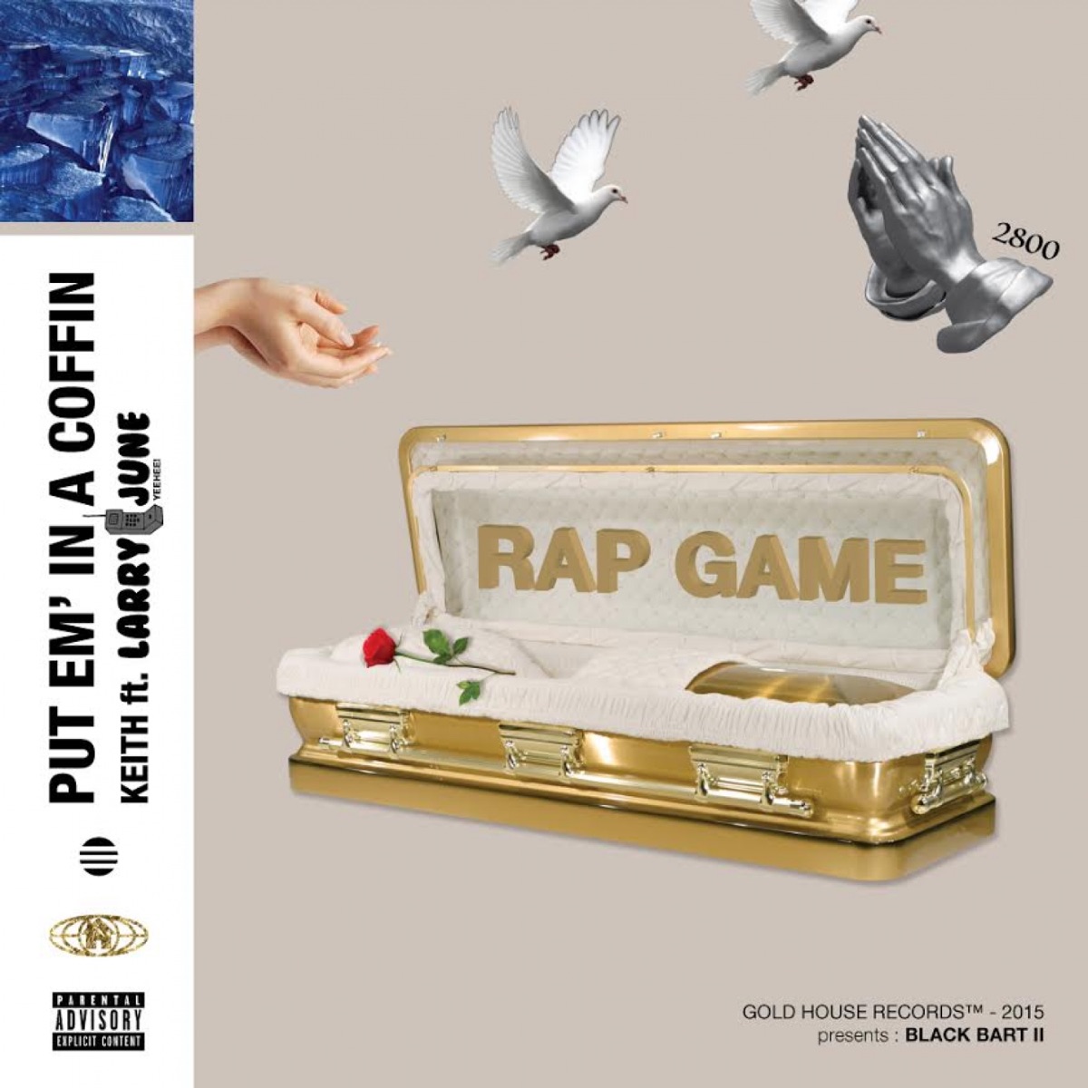 Put Em' In a Coffin (feat. Larry June) - Single by Keith Jenkins album cover artwork