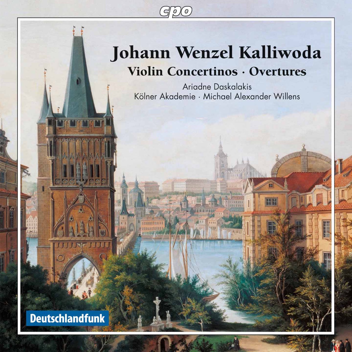Kalliwoda: Violin Concertinos & Overtures by Ariadne Daskalakis, Orchester der Kölner Akademie & Michael Alexander Willens album cover