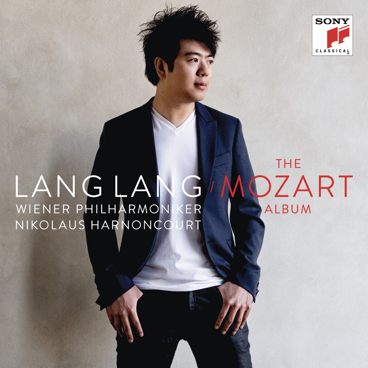 The Mozart Album by Lang Lang album cover