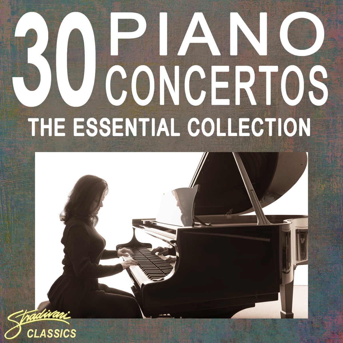 30 Piano Concertos - The Essential Collection by Ljubljana Symphony Orchestra, Anton Nanut & Dubravka Tomšič album cover