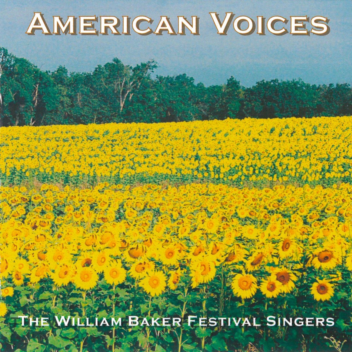 American Voices by The William Baker Festival Singers album cover