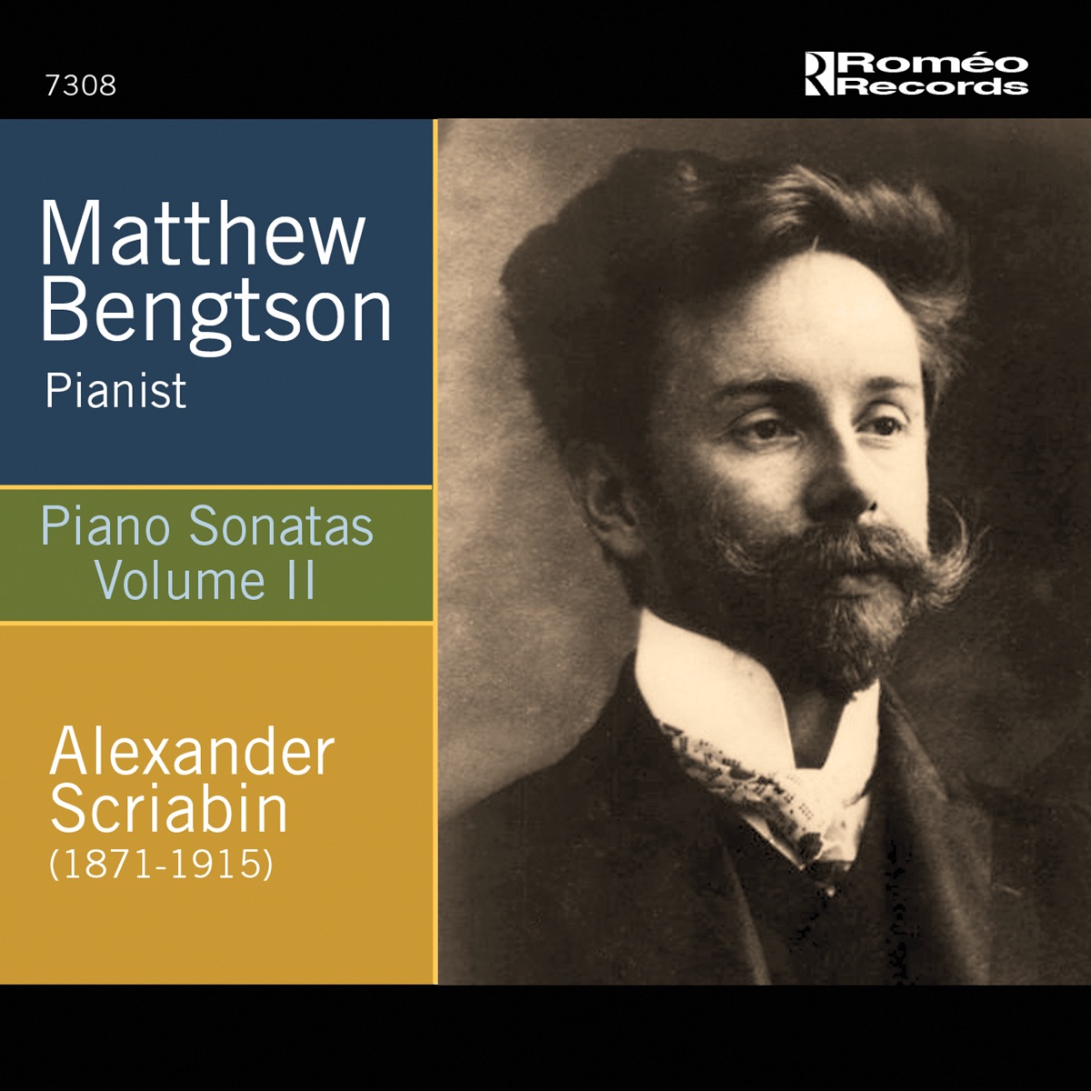 Scriabin Piano Sonatas, Volume II by Matthew Bengtson album cover