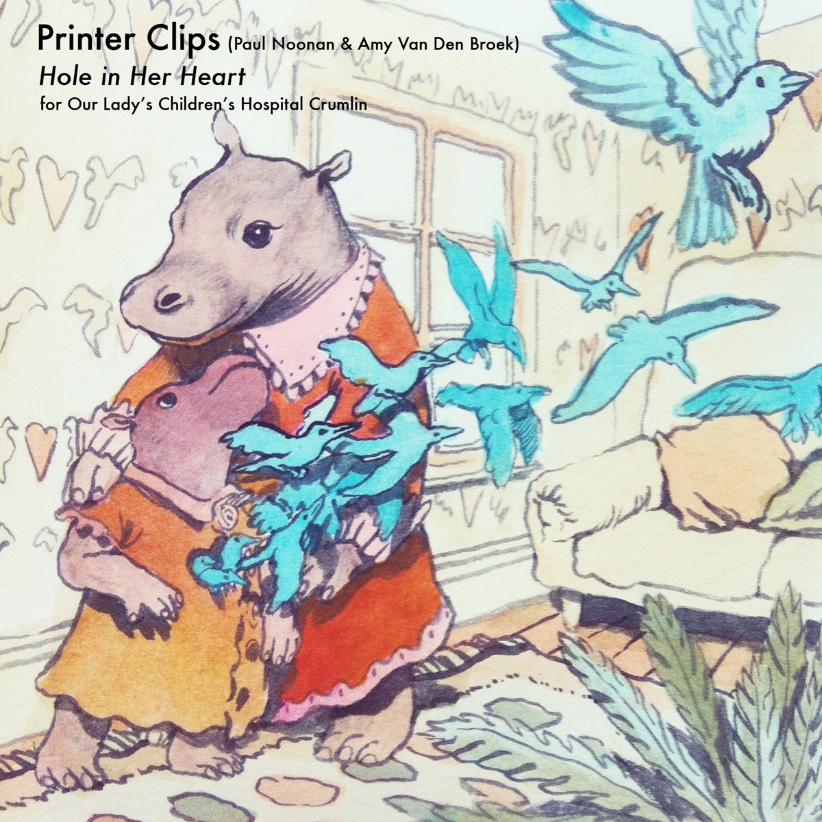 Hole in Her Heart (feat. Paul Noonan & Amy Van Den Broek) - Single by Printer Clips album cover