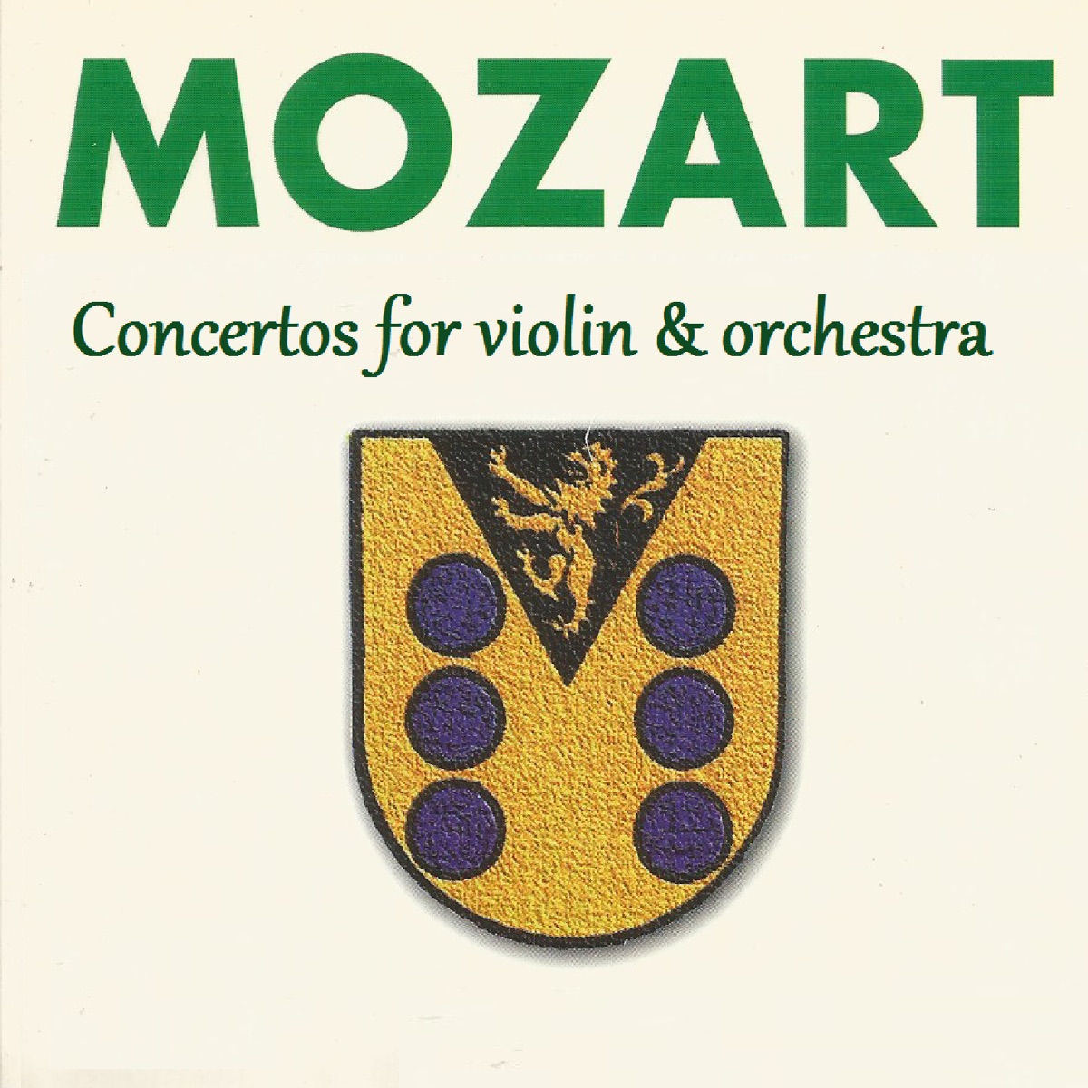 Mozart - Concertos for violin & orchestra by Leningrad Soloists & Michail Gantvarg album cover