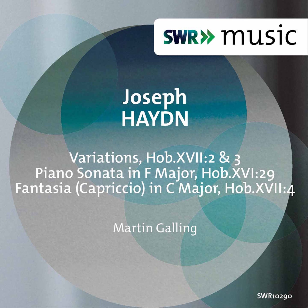 Haydn: Piano Music by Martin Galling album cover
