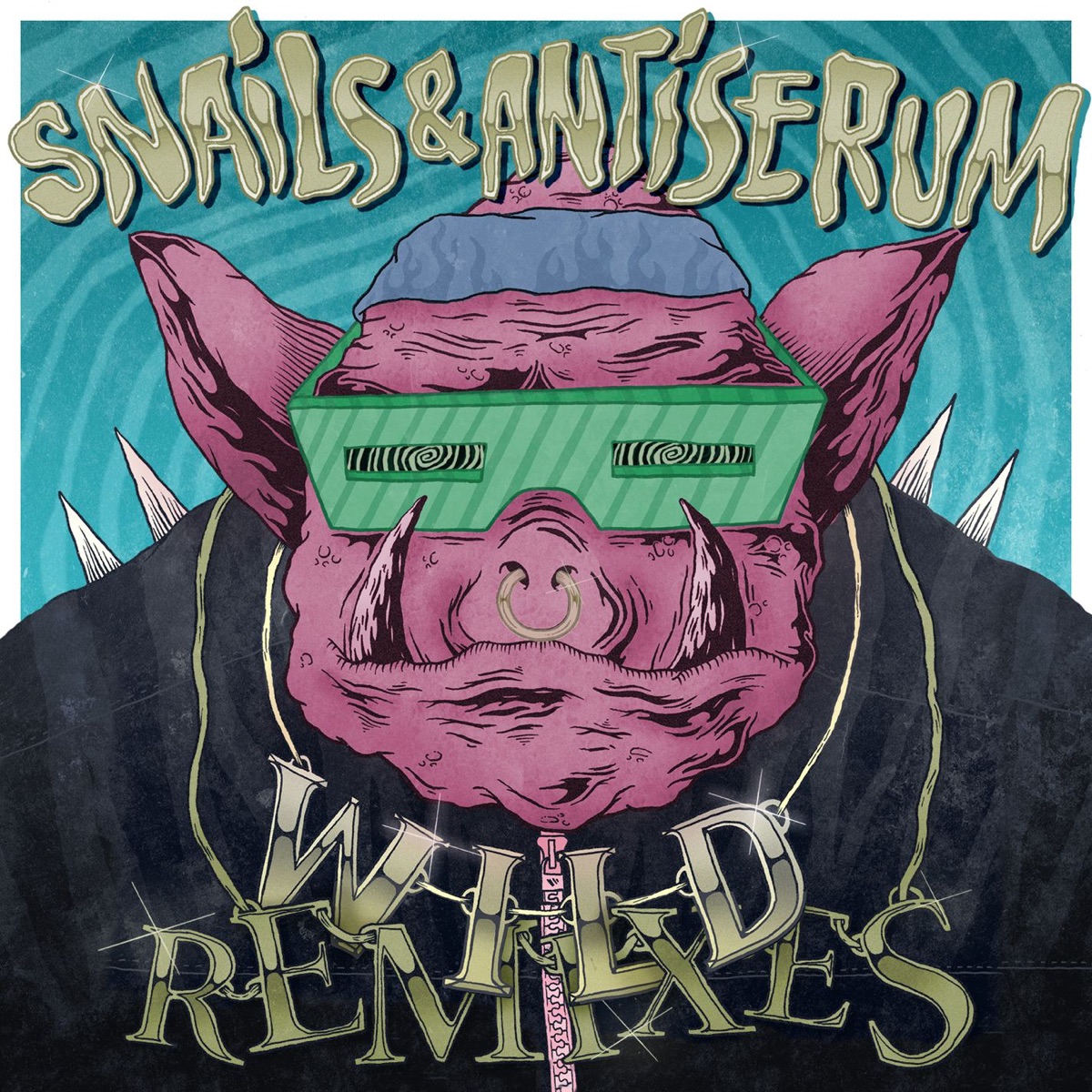 Wild Remixes - EP by SNAILS & Antiserum album cover