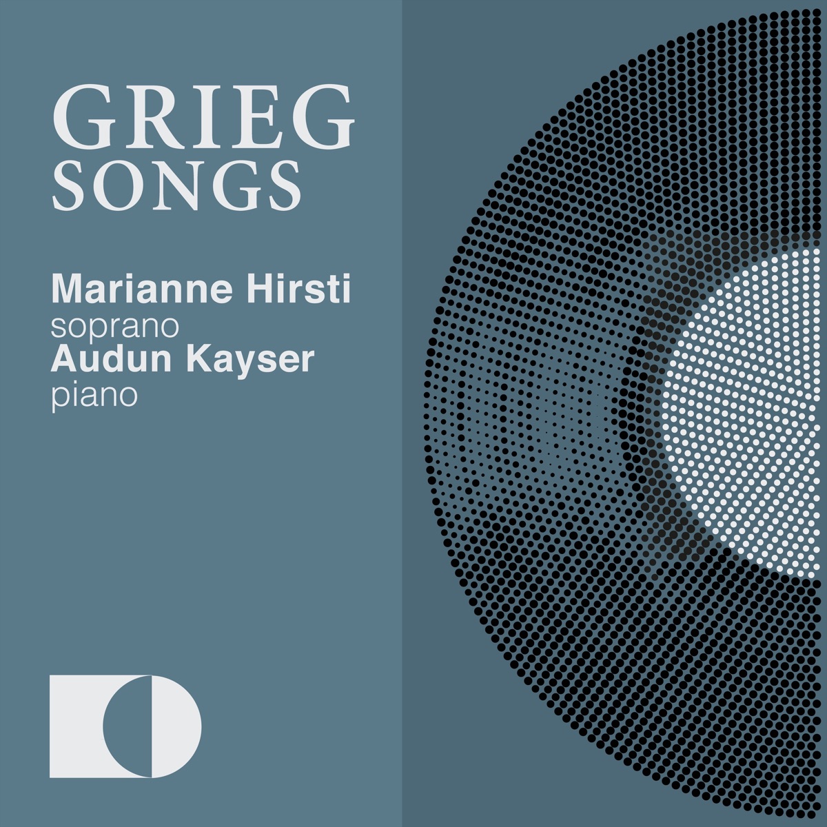Grieg Songs by Marianne Hirsti & Audun Kayser album cover