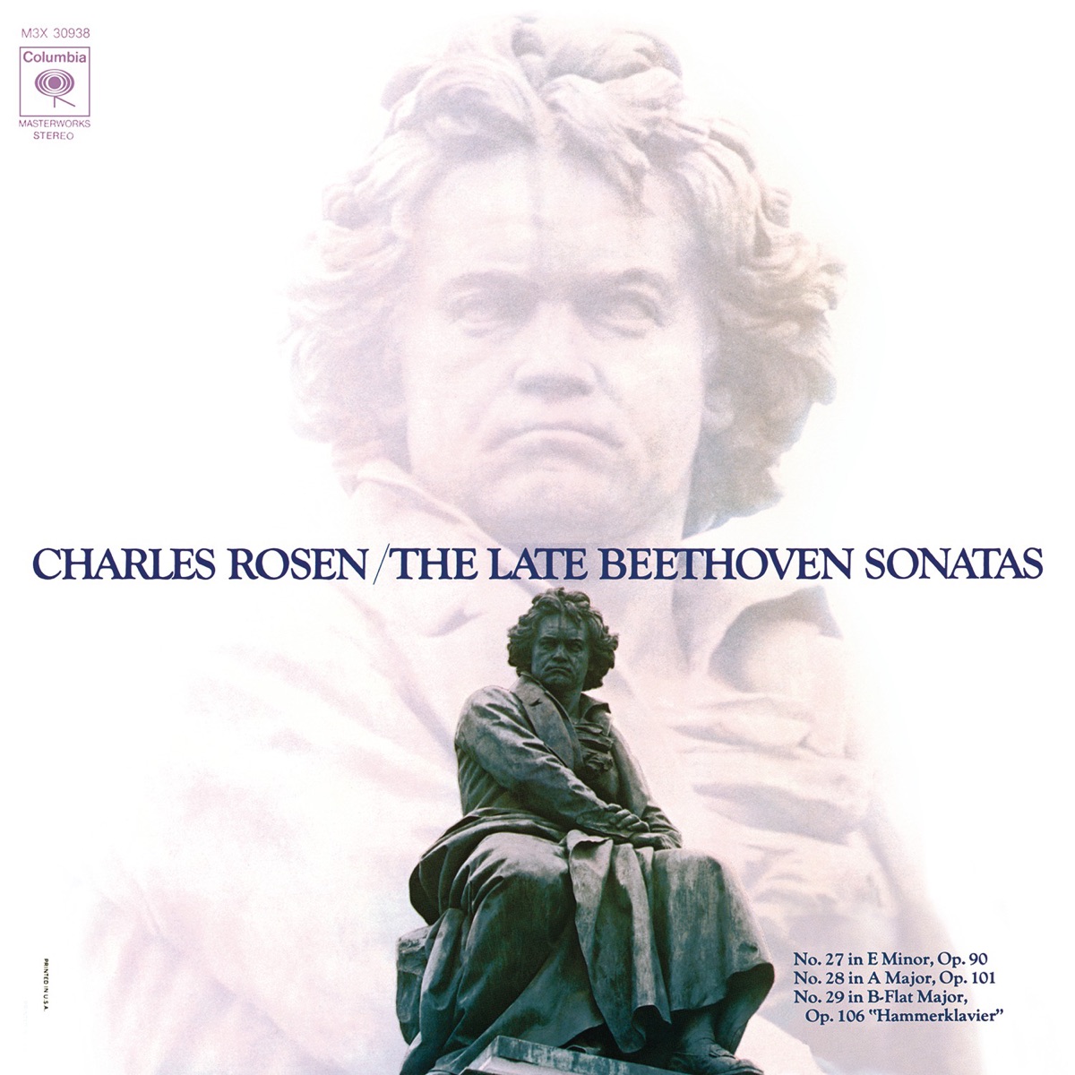 Beethoven: Piano Sonatas Nos. 27, 29 & 28 by Charles Rosen album cover