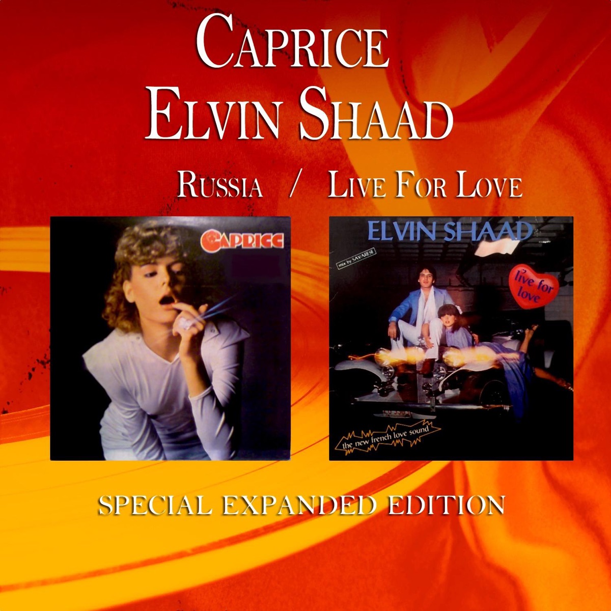 Russia / Live for Love (Special Expanded Edition) by Caprice & Elvin Shaad album cover