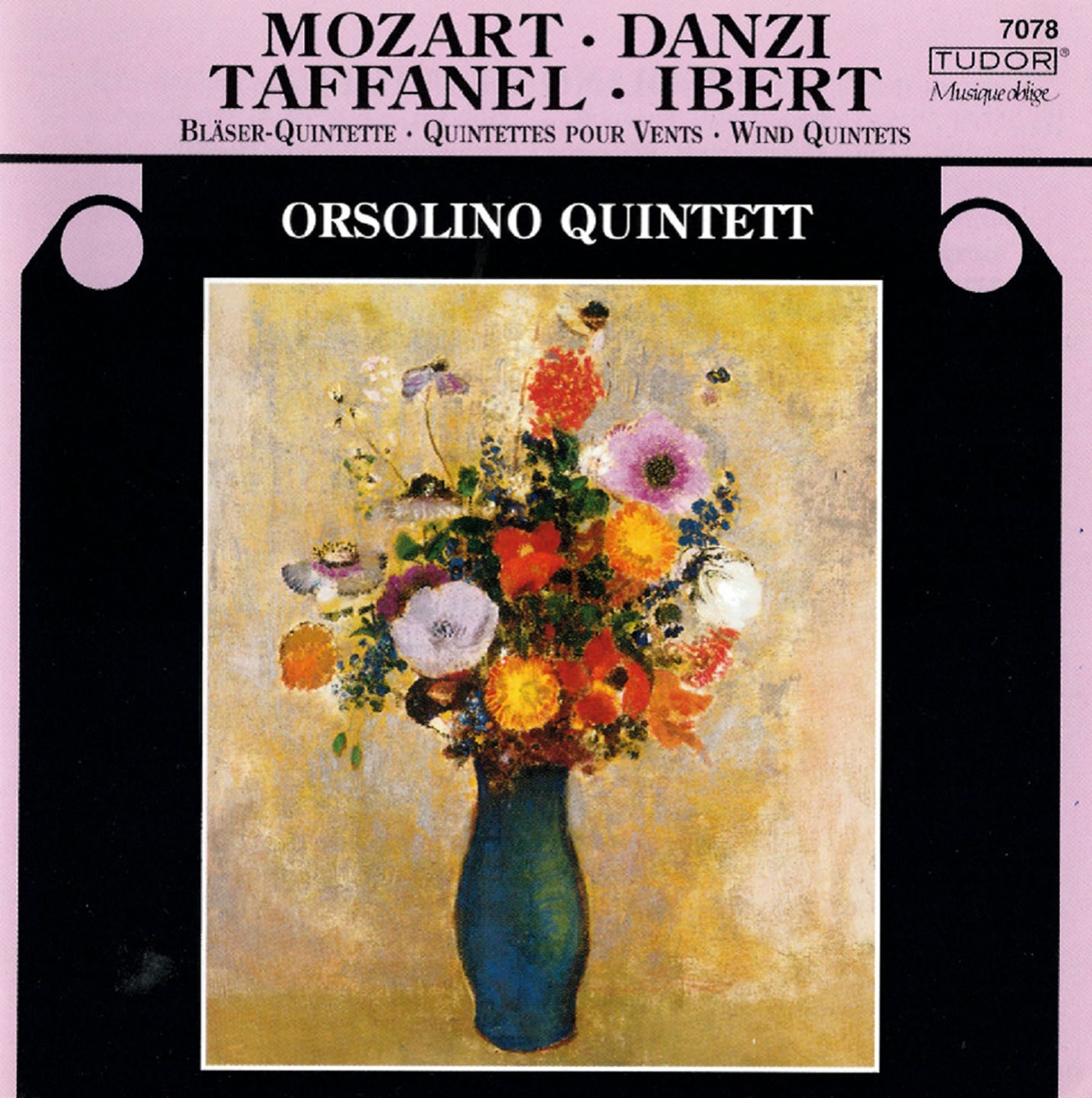 Mozart, Danzi, Taffanel & Ibert: Wind Quintets by Orsolino Quintett album cover