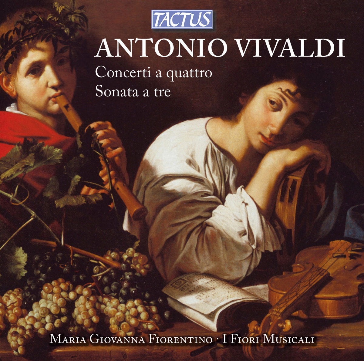 Vivaldi: Works for Flute & Recorder by Maria Giovanna Fiorentino & I Fiori Musicali album cover