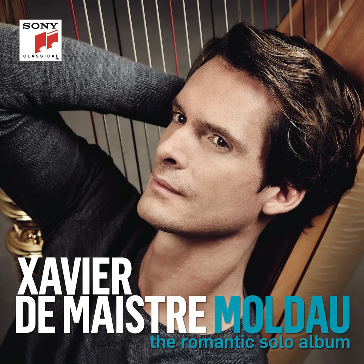 Moldau - The Romantic Solo Album by Xavier de Maistre album cover