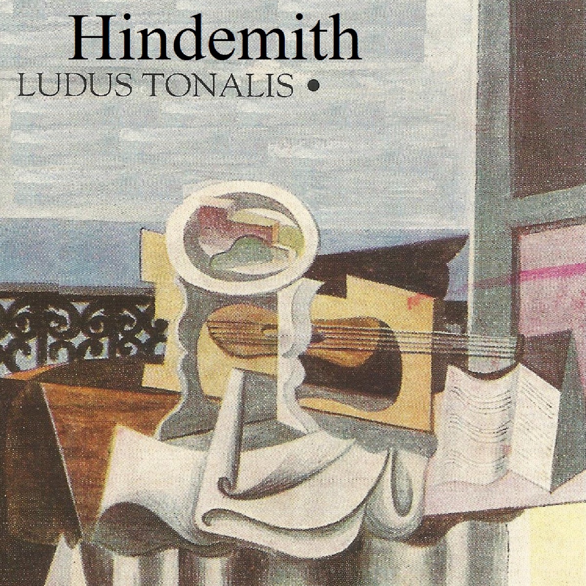 Hindemith - Ludus Tonalis by Dieter Goldmann & Bruno Zwicker album cover