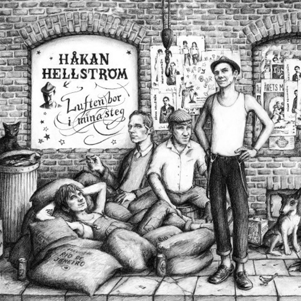 Luften Bor I Mina Steg - EP by Håkan Hellström album cover