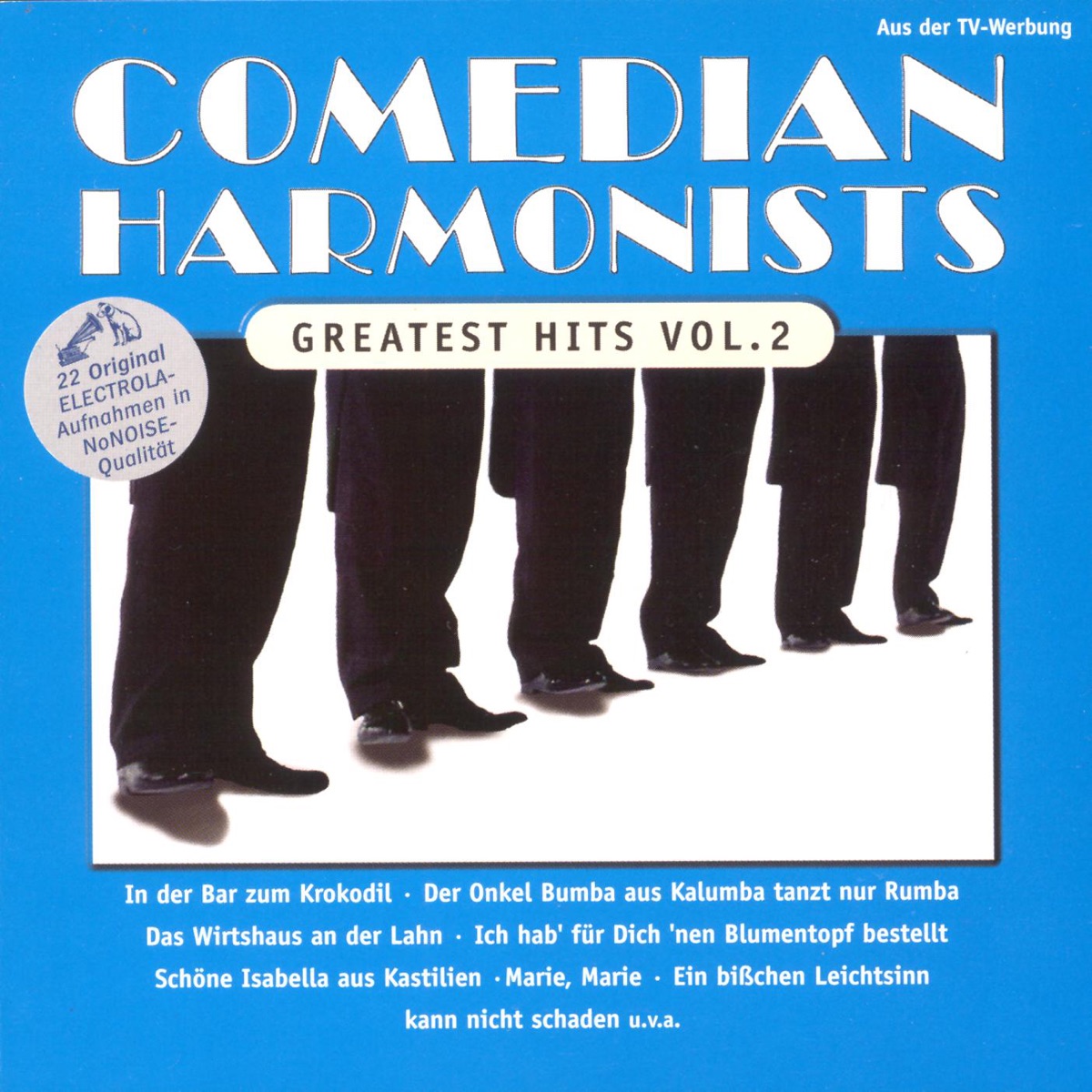Comedian Harmonists: Greatest Hits, Vol. 2 by Comedian Harmonists album cover