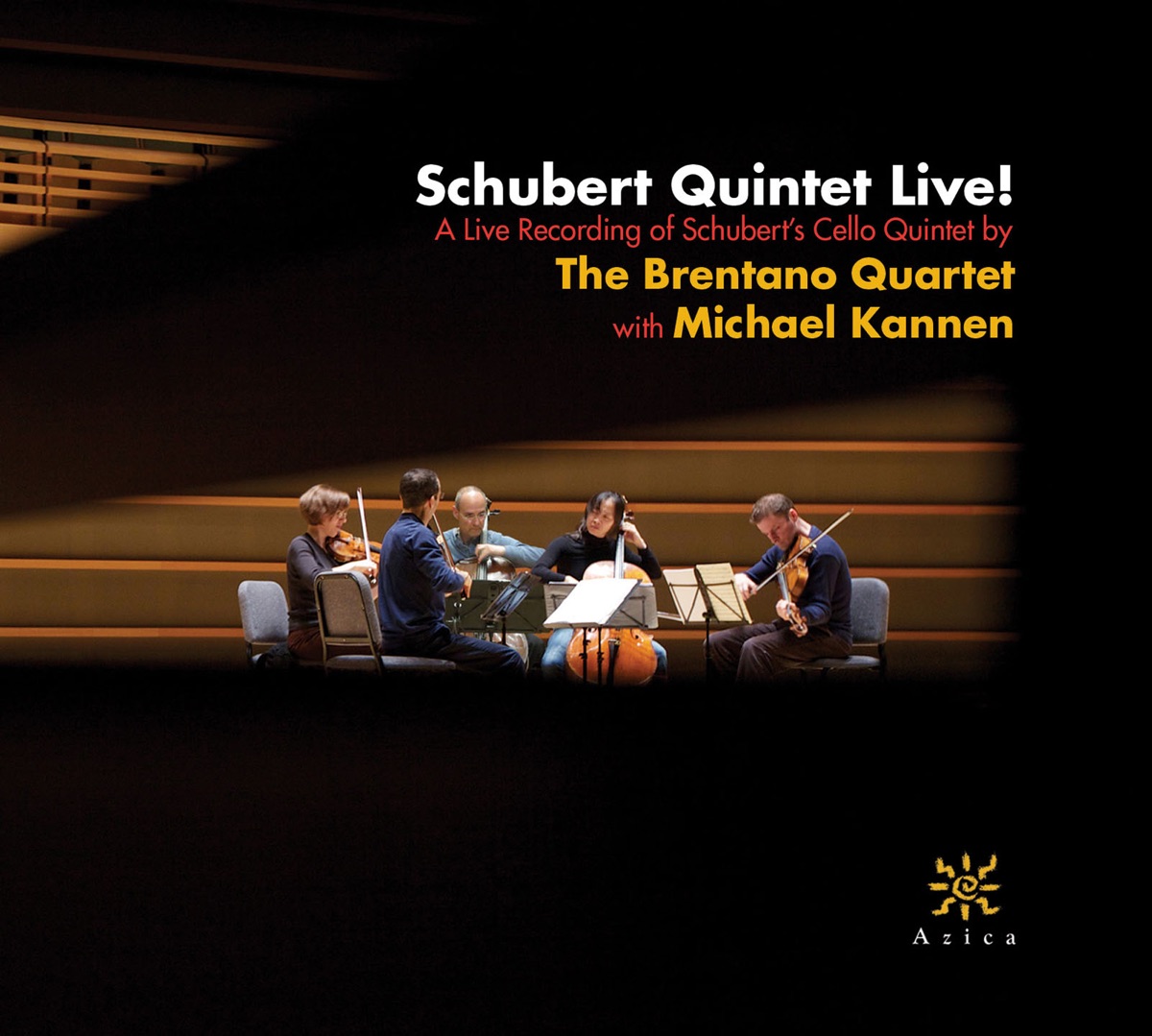 Schubert Quintet Live! by Brentano String Quartet & Michael Kannen album cover