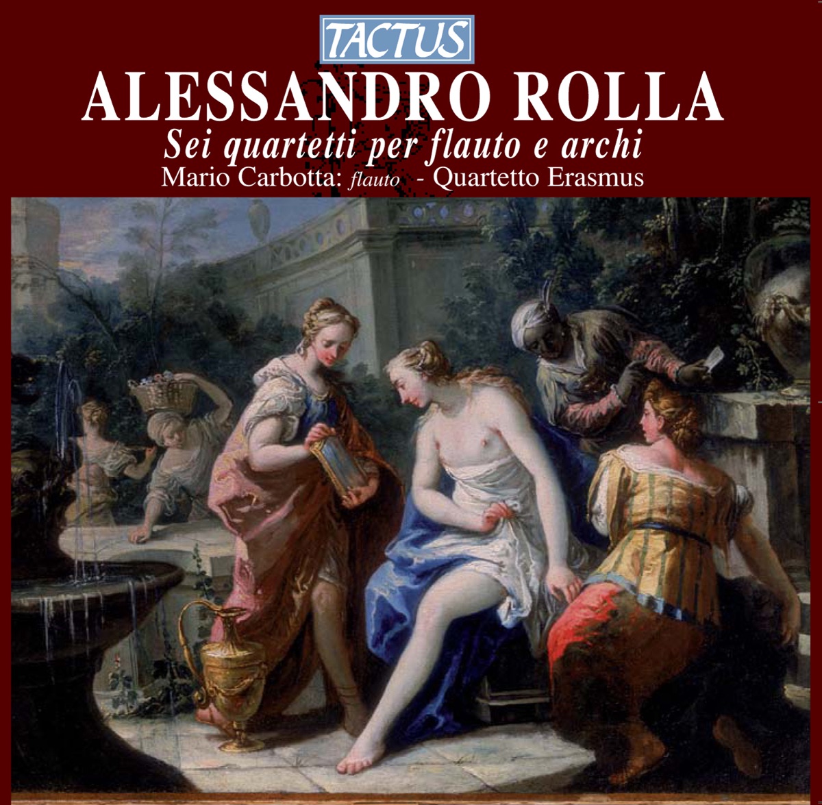 Rolla: 6 quartetti per flauto e archi by Mario Carbotta album cover